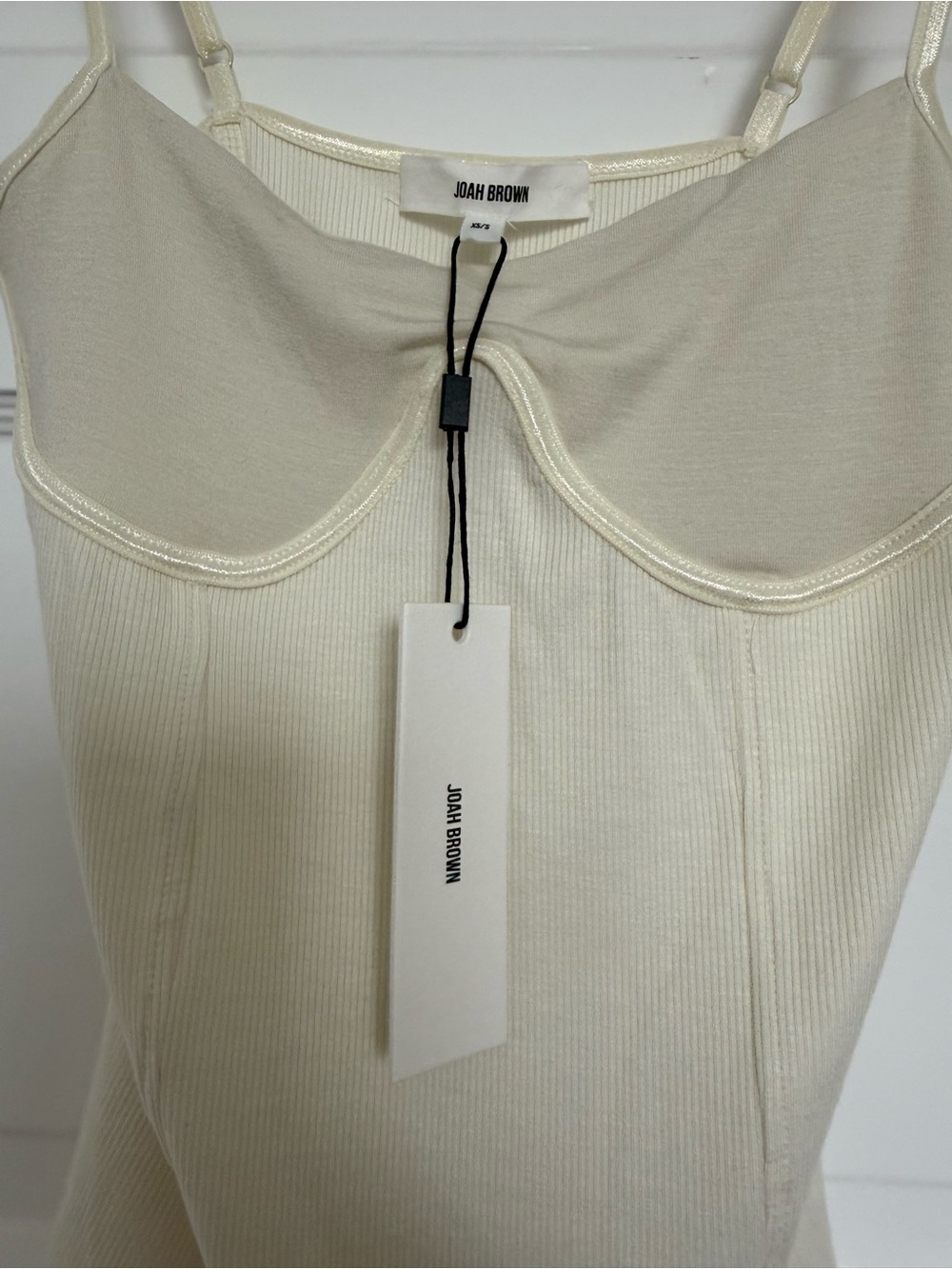 Joah Brown CORSET TANK - bone flexrib - Picture 6 of 8